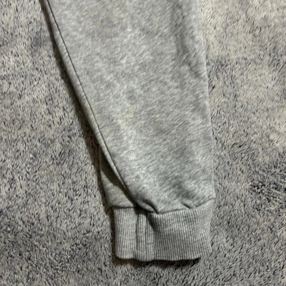 Under Armour Mens Large Gray Fleece Jogger Sweatpants Logo Drawstring